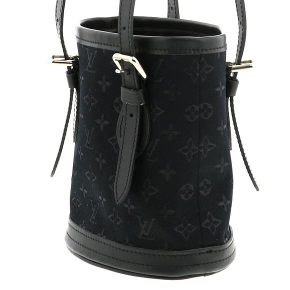 Louis Vuitton Monogram Satin Little Bucket Handbag - Picture 4 of 6